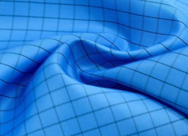 Plaid Antistatic Polyester Flame Retardant Fabric - Image 7