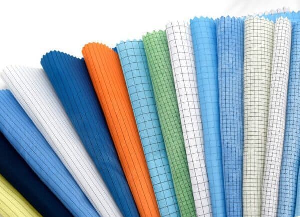Plaid Antistatic Polyester Flame Retardant Fabric - Image 3