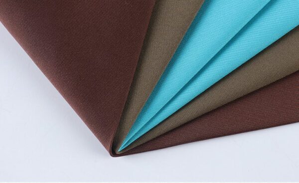 T800 Cotton Feel Twill 100% Polyester Stretch Fabric - Image 2