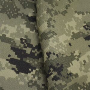 500D Matte Camouflage Ripstop Polyester Military Fabric