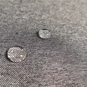 Heather Gray Nylon Taslon 3 Layer Fabric
