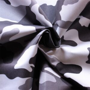 Polyester 320D Taslan Breathable PU Coated Camouflage Fabric