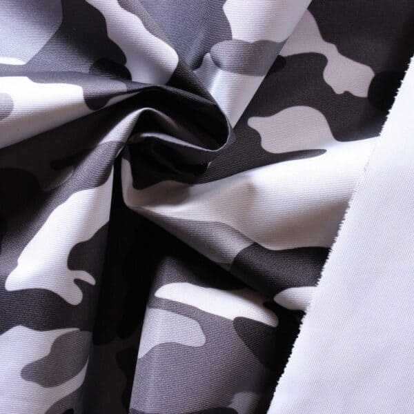 Polyester 320D Taslan Breathable PU Coated Camouflage Fabric - Image 3
