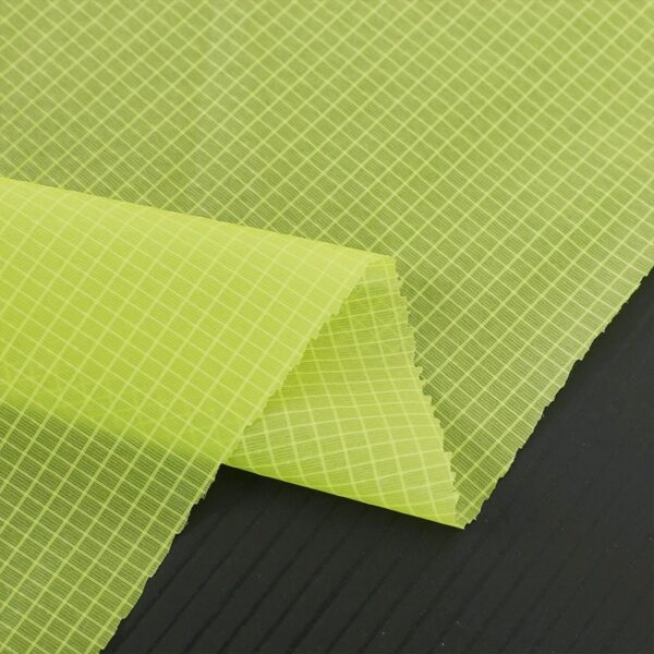 Double Line Grid Ripstop Wear Resistant Fabric