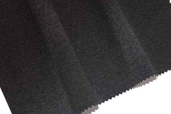Heather Gray 4 way Stretch Laminated Fabric - Image 2