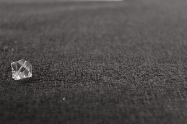 Heather Gray 4 way Stretch Laminated Fabric - Image 7