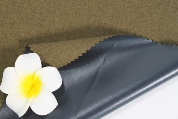 Polyester 150D Cationic Composite Fiber Fabric black TPU fabric