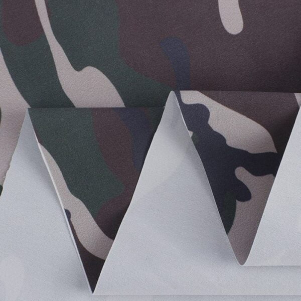 T400 Small Oxford Camouflage Polyester Stretch Fabric - Image 4