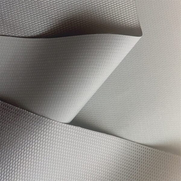 Polyester 400D Jacquard Flame-Retardant Coated PU Fabric BS5852