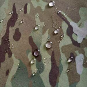 Printed Camouflage Woven Nylon Spandex Fabric Climbing Cloth 280GSM