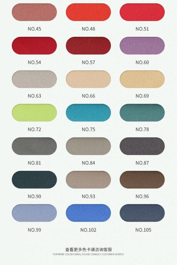 T800 Cotton Feel Twill 100% Polyester Stretch Fabric - Image 4