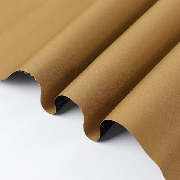 Polyester 50D Fleece Feel Pongee Fabric Downproof Fabric - Image 4