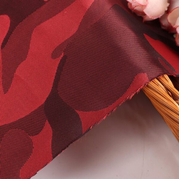 Cationic Jacquard Camouflage Polyester Oxford Fabric