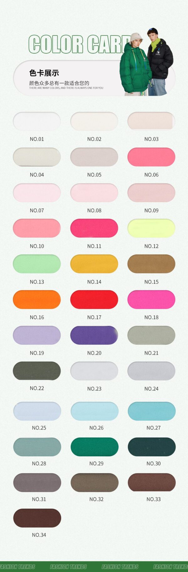 Polyester 50D Fleece Feel Pongee Fabric Downproof Fabric - Image 2