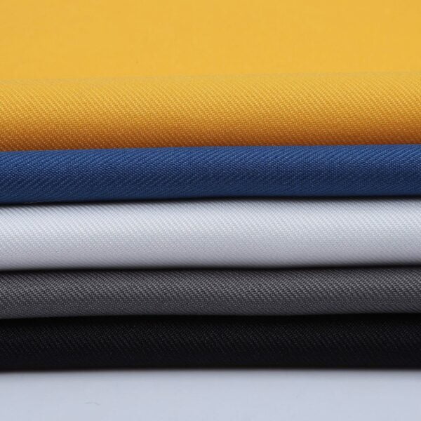 Recycled Polyester Twill Gabardine work clothes fabric - Image 4