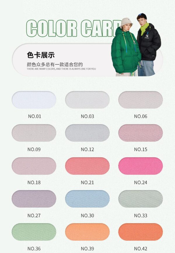 T800 Cotton Feel Twill 100% Polyester Stretch Fabric - Image 5