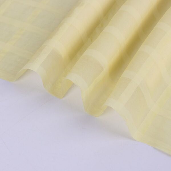 20D Nylon Taffeta Plaid Lightweight Fabric For Down Jacket - Image 3