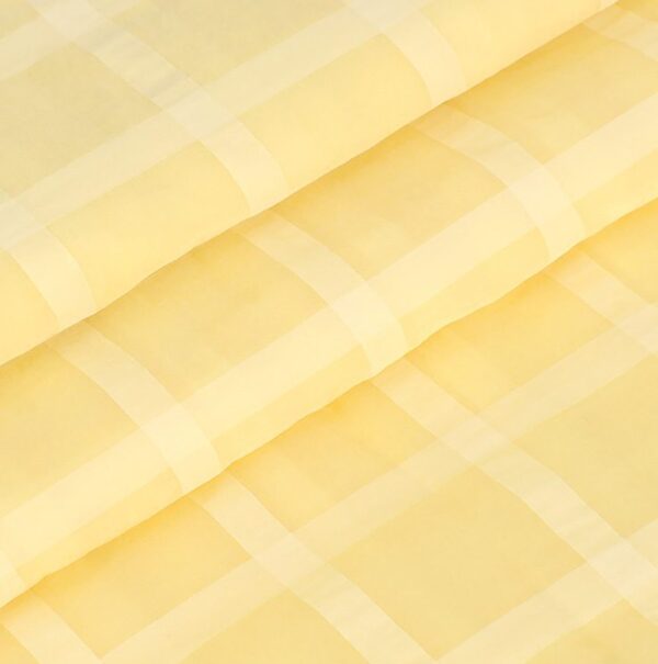 20D Nylon Taffeta Plaid Lightweight Fabric For Down Jacket - Image 4