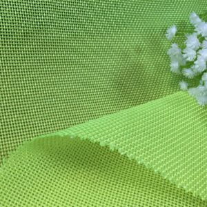 Nylon Polyester Grid Mesh Woven Fabric