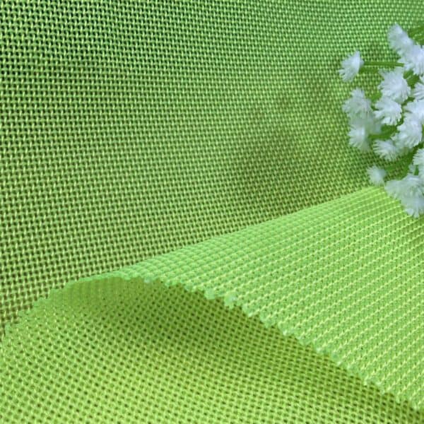 Nylon Polyester Grid Mesh Woven Fabric