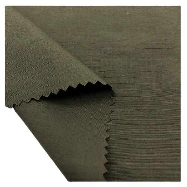 Dull Ripstop Nylon Taslan 5*6mm Check Etaproof Fabric - Image 2