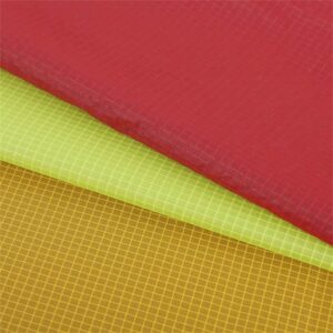Recycled Nylon 15D Double Thread Grid Ultra Light Fabric