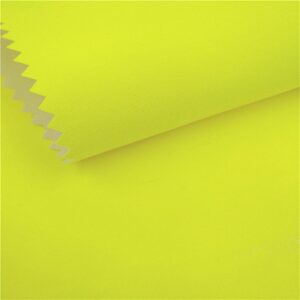 Polyester Oxford 210D Hi Vis Fabric Polyurethane Coating