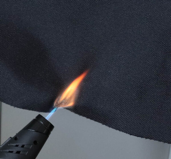 600D polyester flame retardant fabric NFPA 701