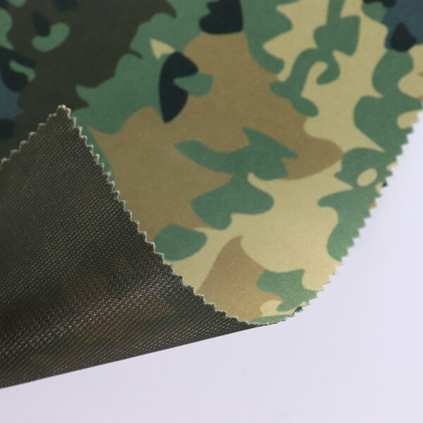 Polyester Camouflage Laminated TPU Tricot Fabric for Military Uniforms - Image 2
